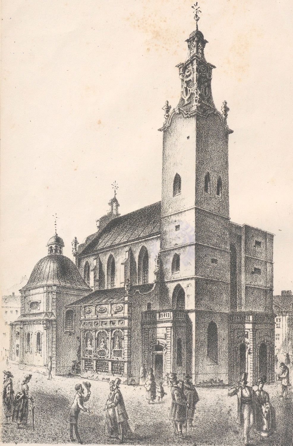 Latin Cathedral (around 1872)
