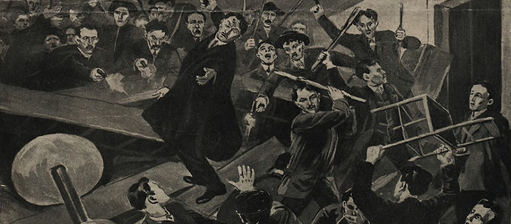 The murder of the student Adam Kotsko (1910)